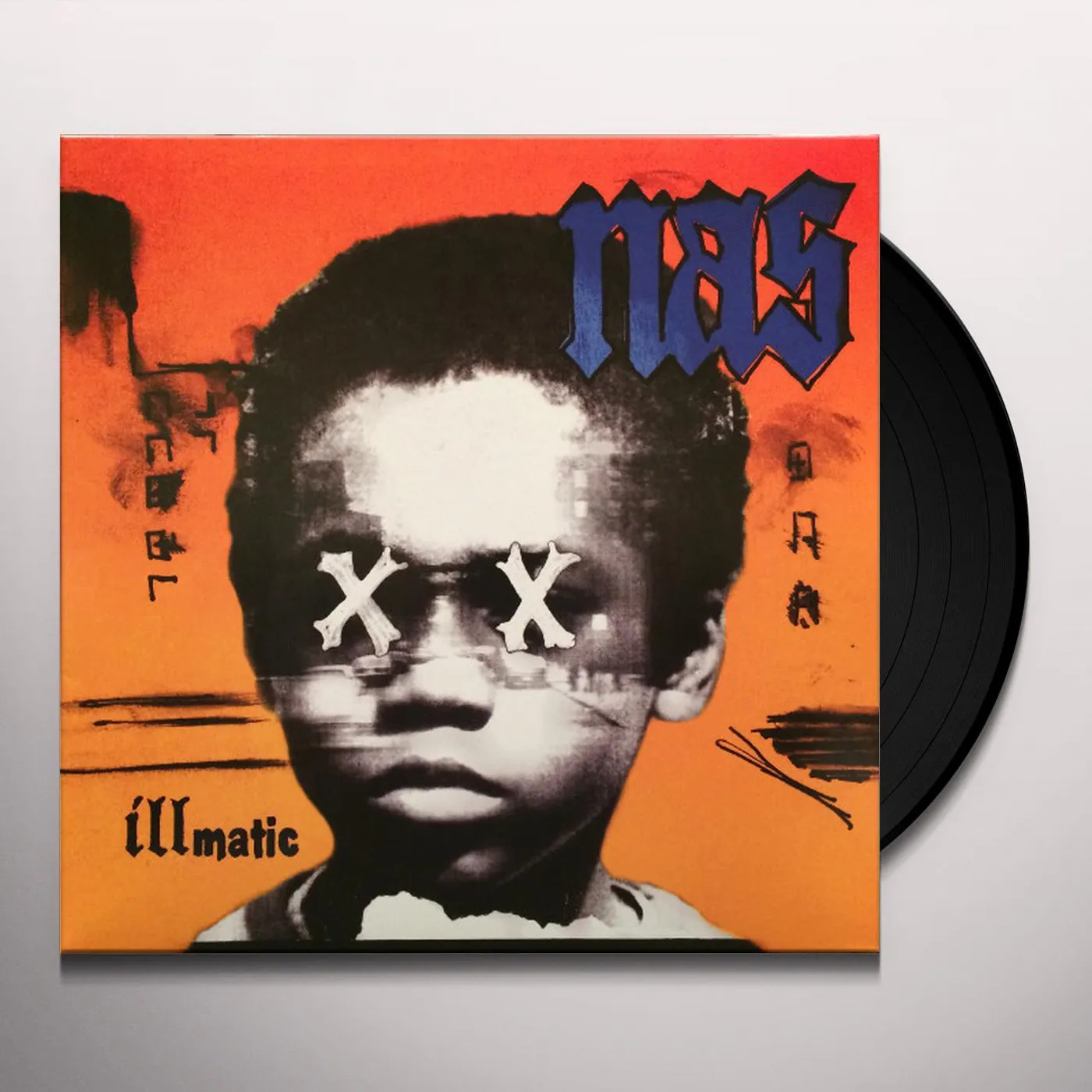 Nas ILLMATIC XX (PA/180G/DL CARD) Vinyl Record