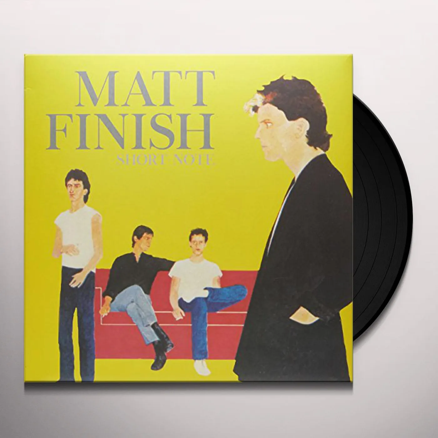 Matt Finish Short Note Vinyl Record
