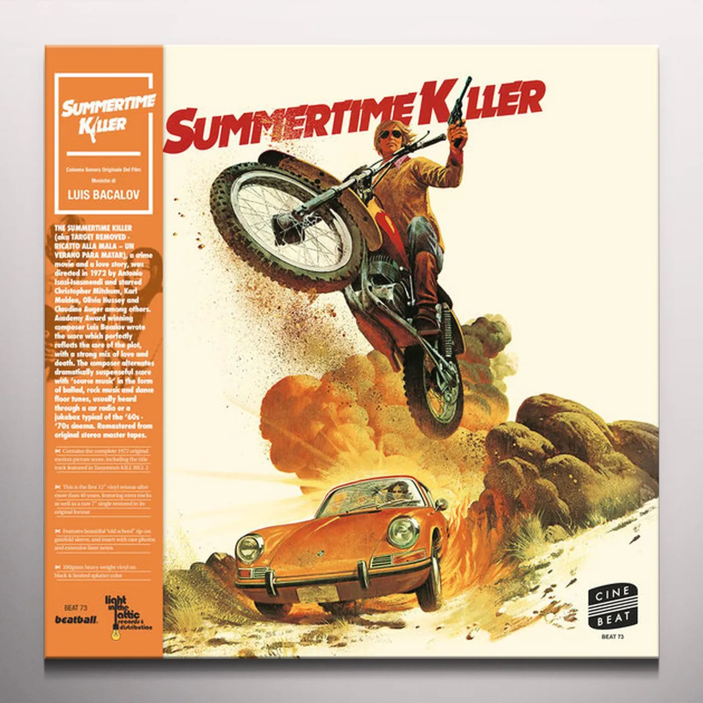 Luis Bacalov SUMMERTIME KILLER / Original Soundtrack Vinyl Record