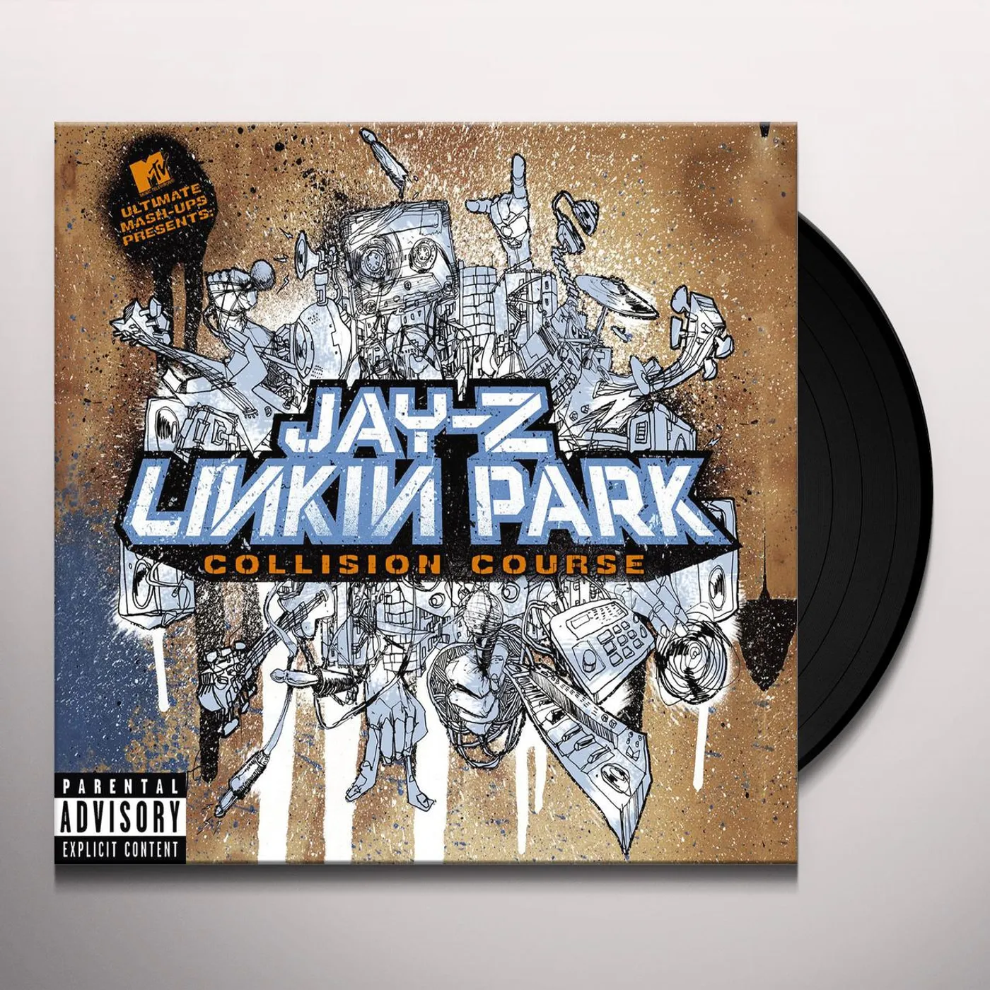 Jay-Z / Linkin Park COLLISION COURSE Vinyl Record - Holland Release