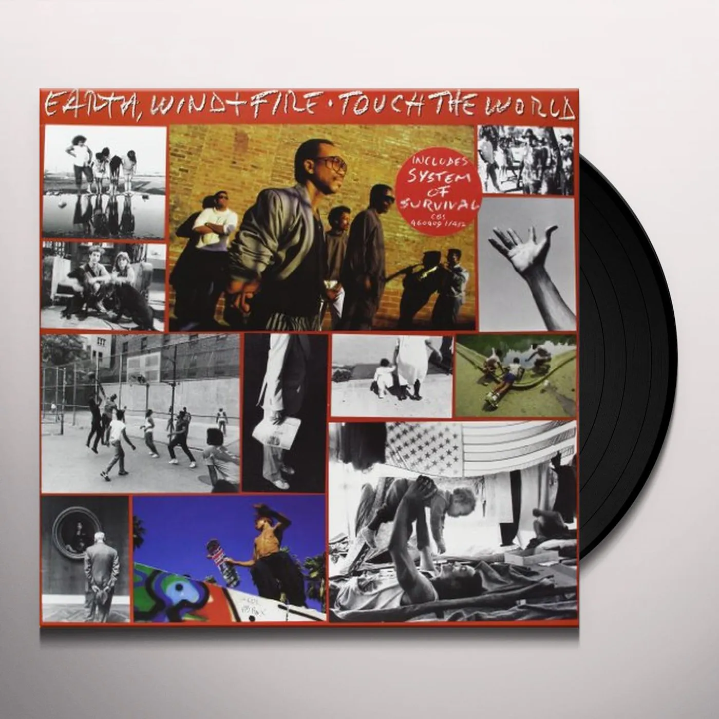 Earth, Wind & Fire TOUCH THE WORLD (SYSTEM OF SURVIVAL) Vinyl Record