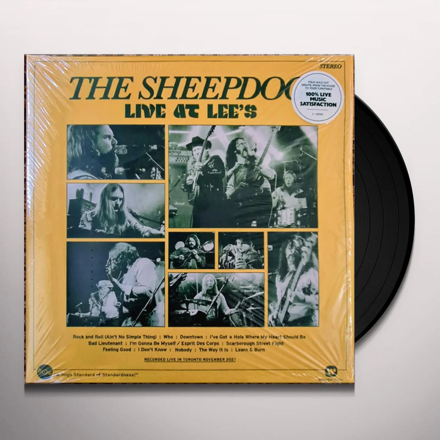 The Sheepdogs LIVE AT LEES Vinyl Record