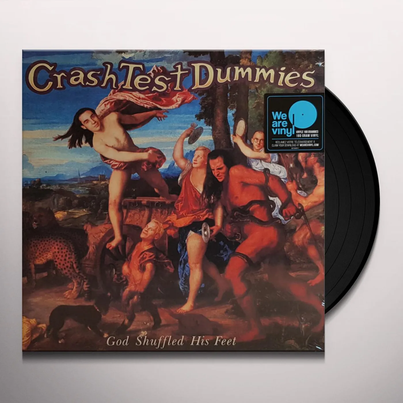Crash Test Dummies God Shuffled His Feet Vinyl Record