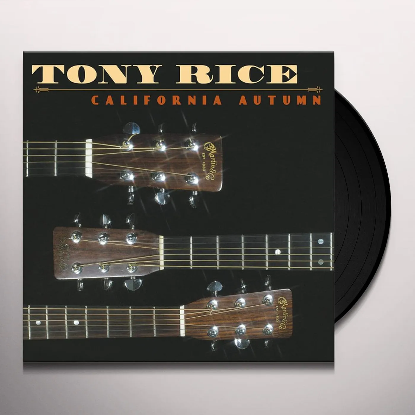 Tony Rice CALIFORNIA AUTUMN Vinyl Record