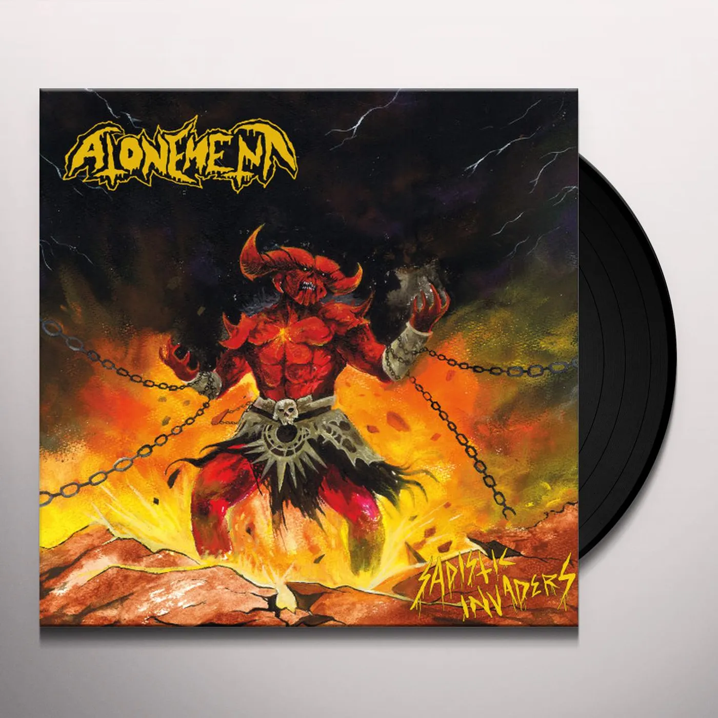 Atonement SADISTIC INVADERS Vinyl Record