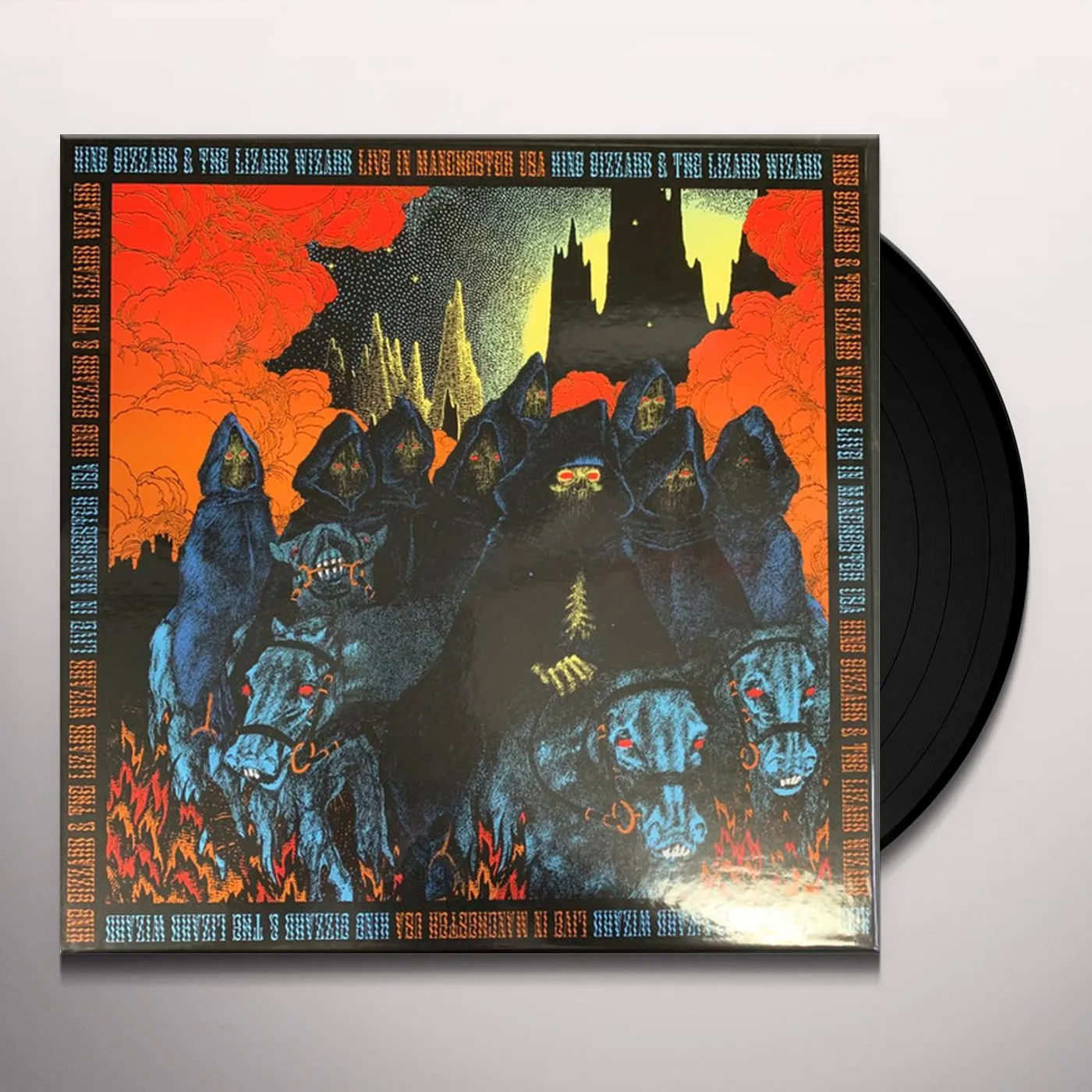 King Gizzard & The Lizard Wizard LIVE IN MANCHESTER USA (3LP) Vinyl Record