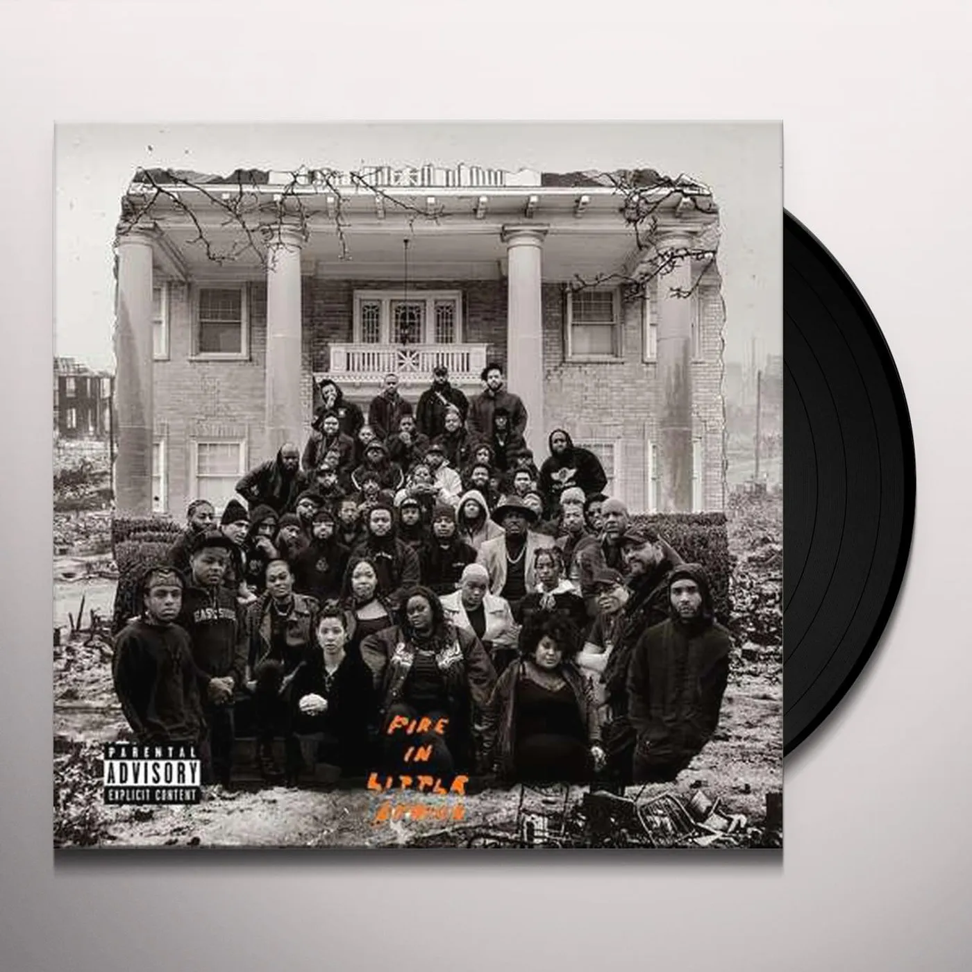 Fire In Little Africa Vinyl Record