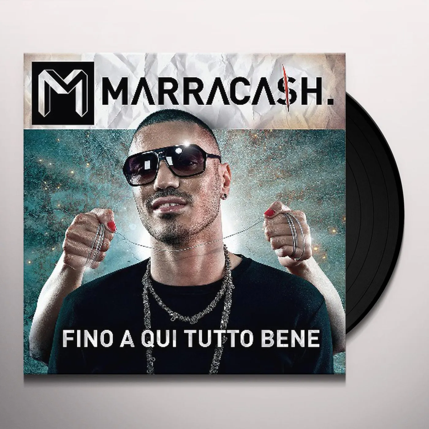 Marracash Fino A Qui Tutto Bene Vinyl Record