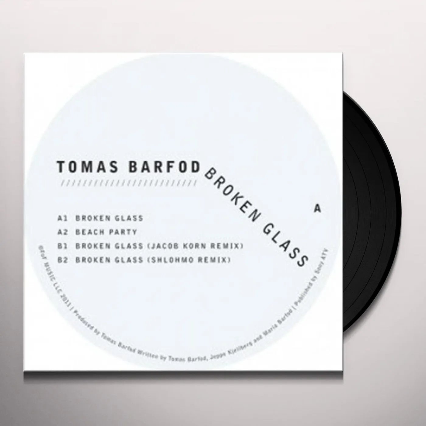Tomas Barfod BROKEN GLASS Vinyl Record