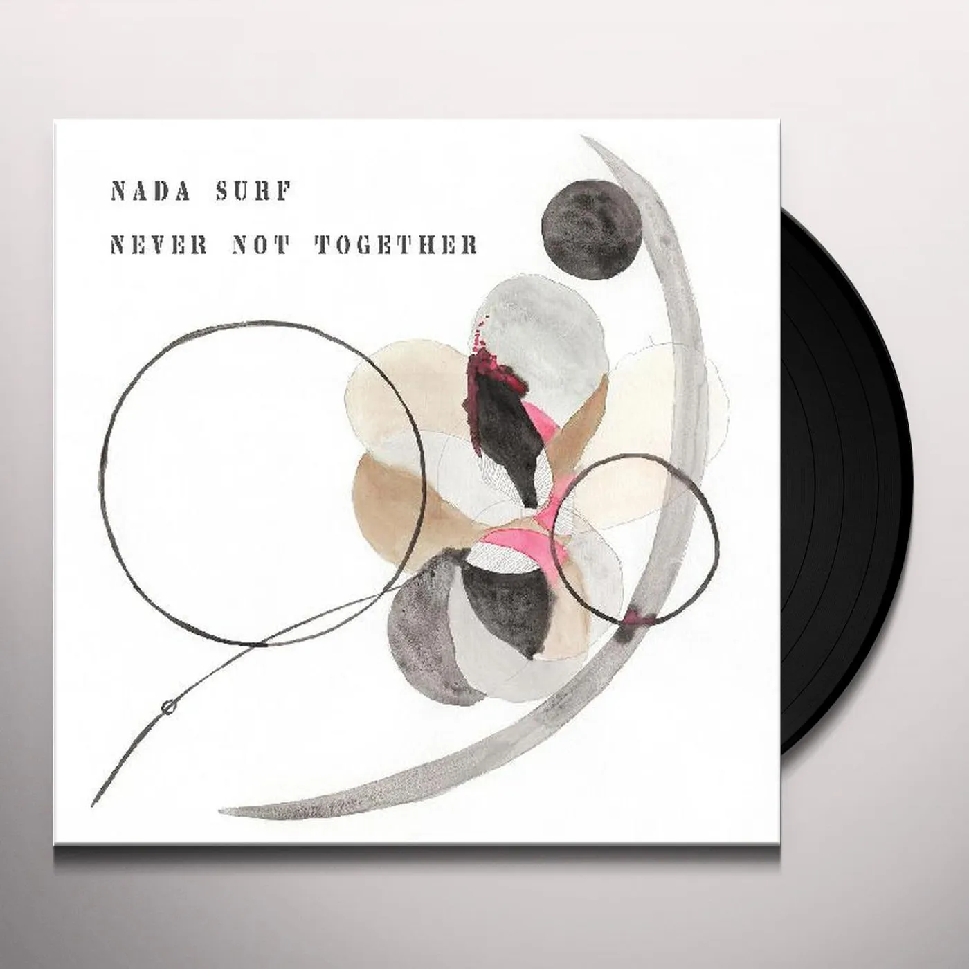 Nada Surf NEVER NOT TOGETHER (DL CARD) Vinyl Record