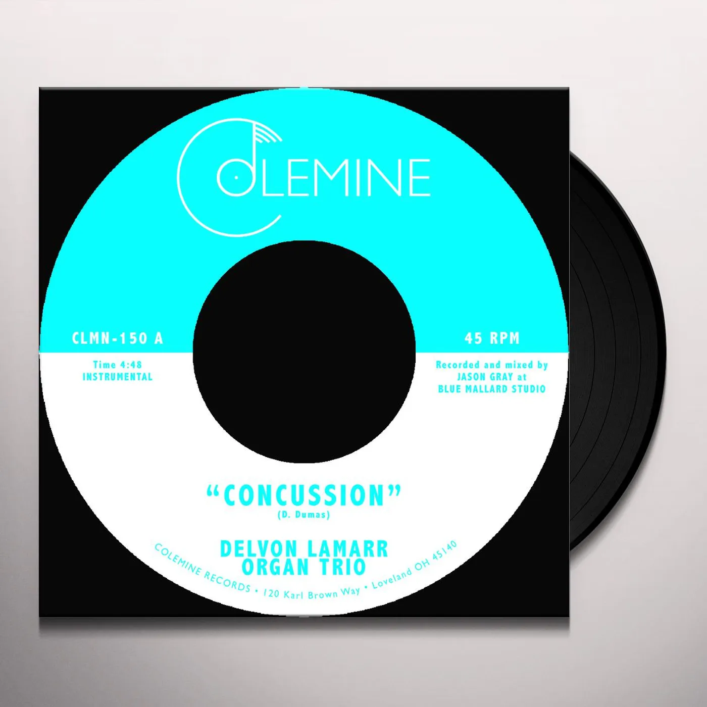 Delvon Lamarr Organ Trio Concussion / Memphis Vinyl Record