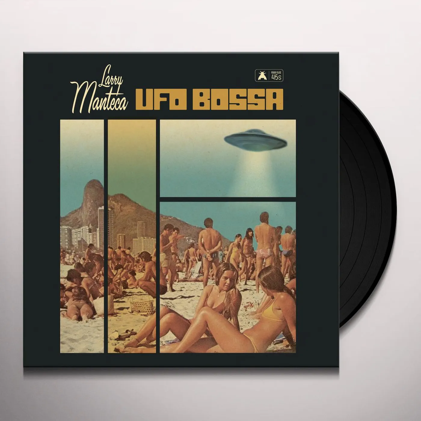 Larry Manteca UFO BOSSA / INTERGALACTIC PORNO SCENE Vinyl Record