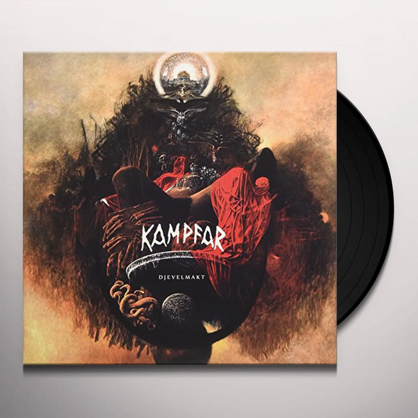 Kampfar Djevelmakt Vinyl Record