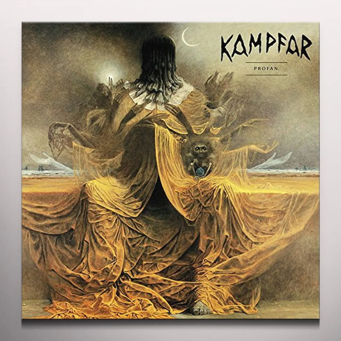 Kampfar PROFAN (YELLOW VINYL) Vinyl Record