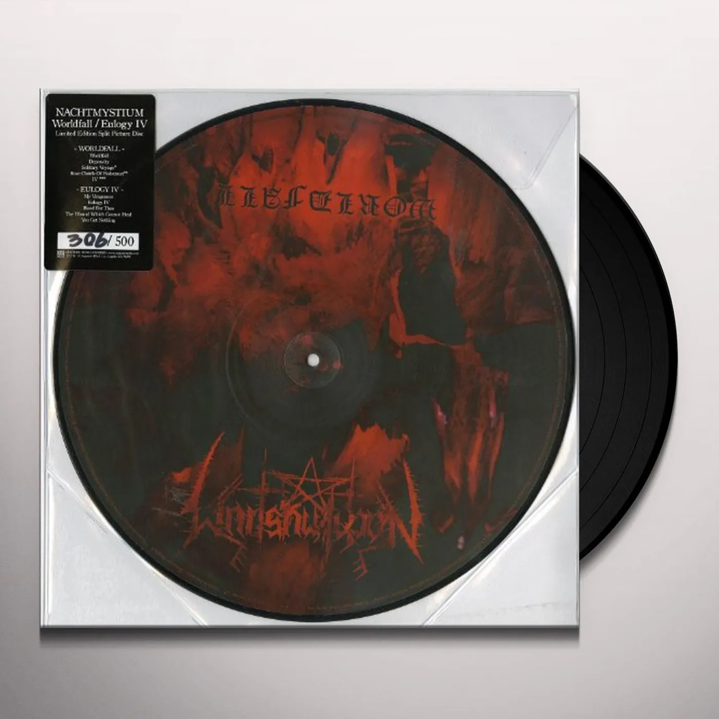 Nachtmystium WORLDFALL / EULOGY Vinyl Record