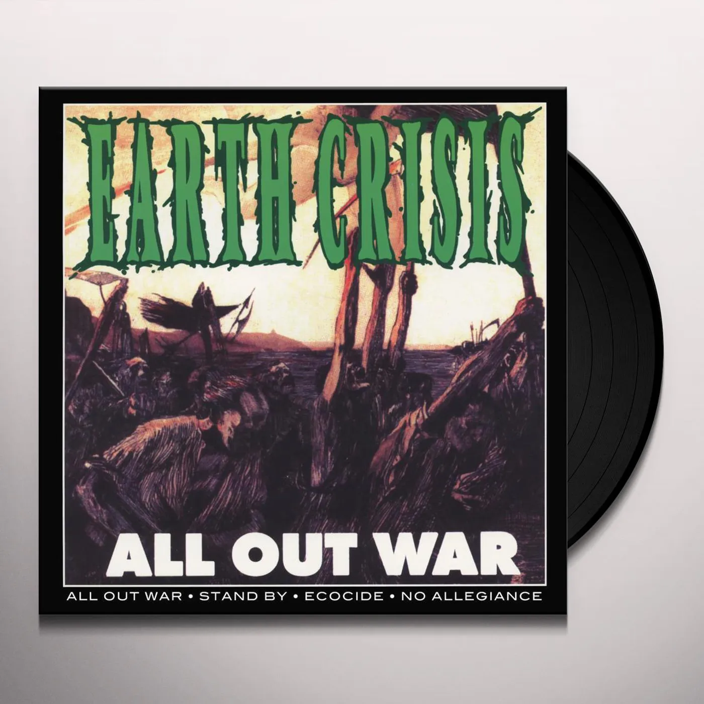 Earth Crisis All Out War / Firestorm Vinyl Record