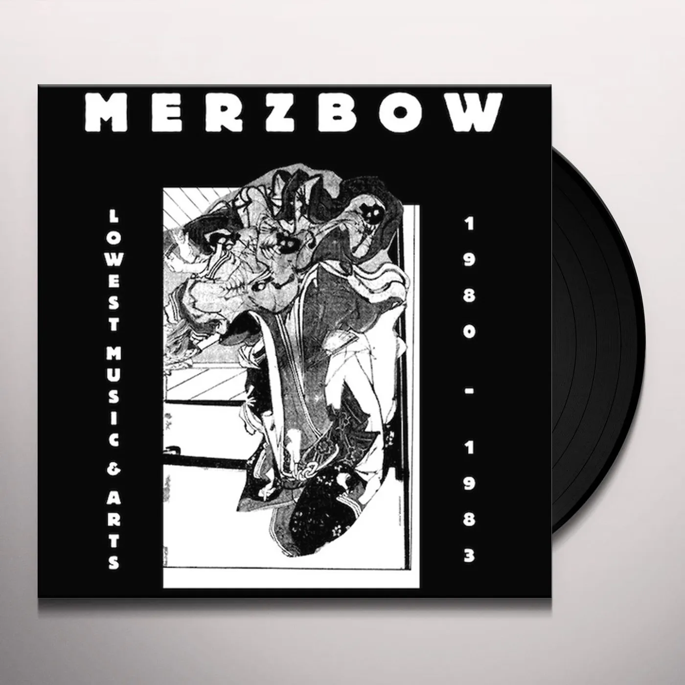 Merzbow LOWEST MUSIC & ARTS 1980-1983 Vinyl Record