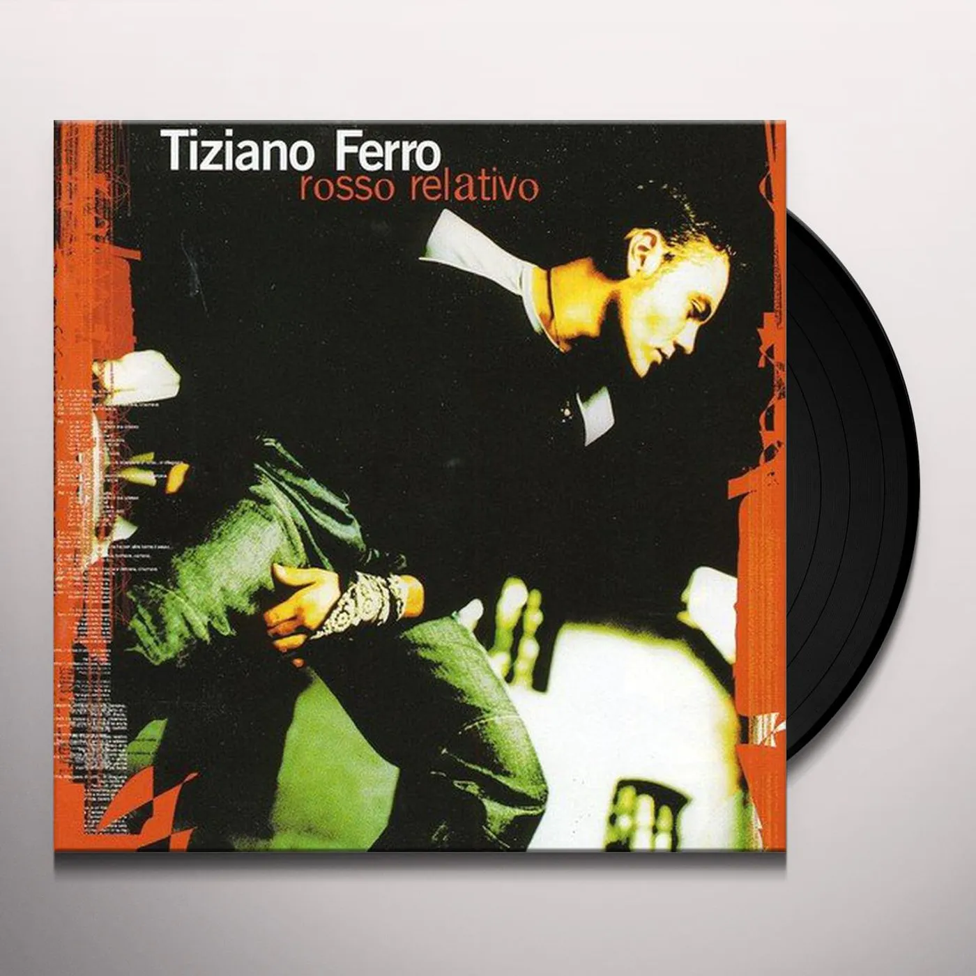 Tiziano Ferro ROSSO RELATIVO - ANNIVERSARY Vinyl Record