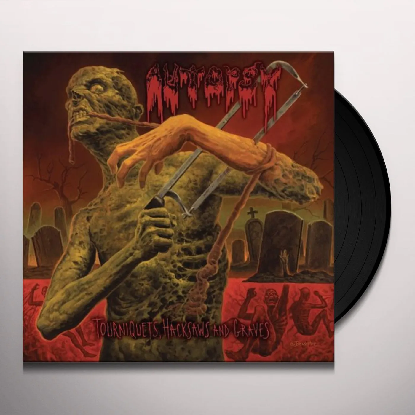 Autopsy TOURNIQUETS HACKSAWS & GRAVES Vinyl Record