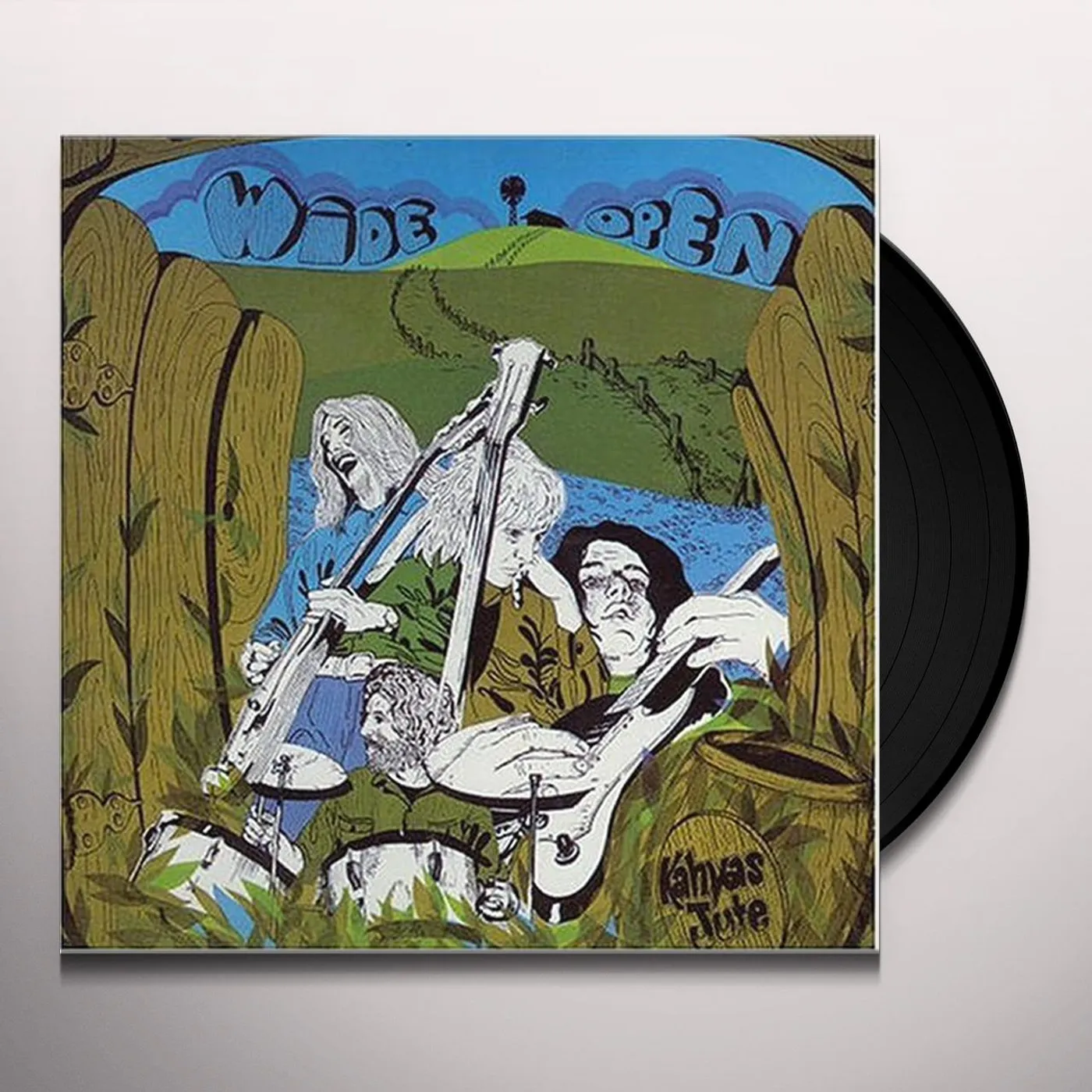 Kahvas Jute Wide Open Vinyl Record