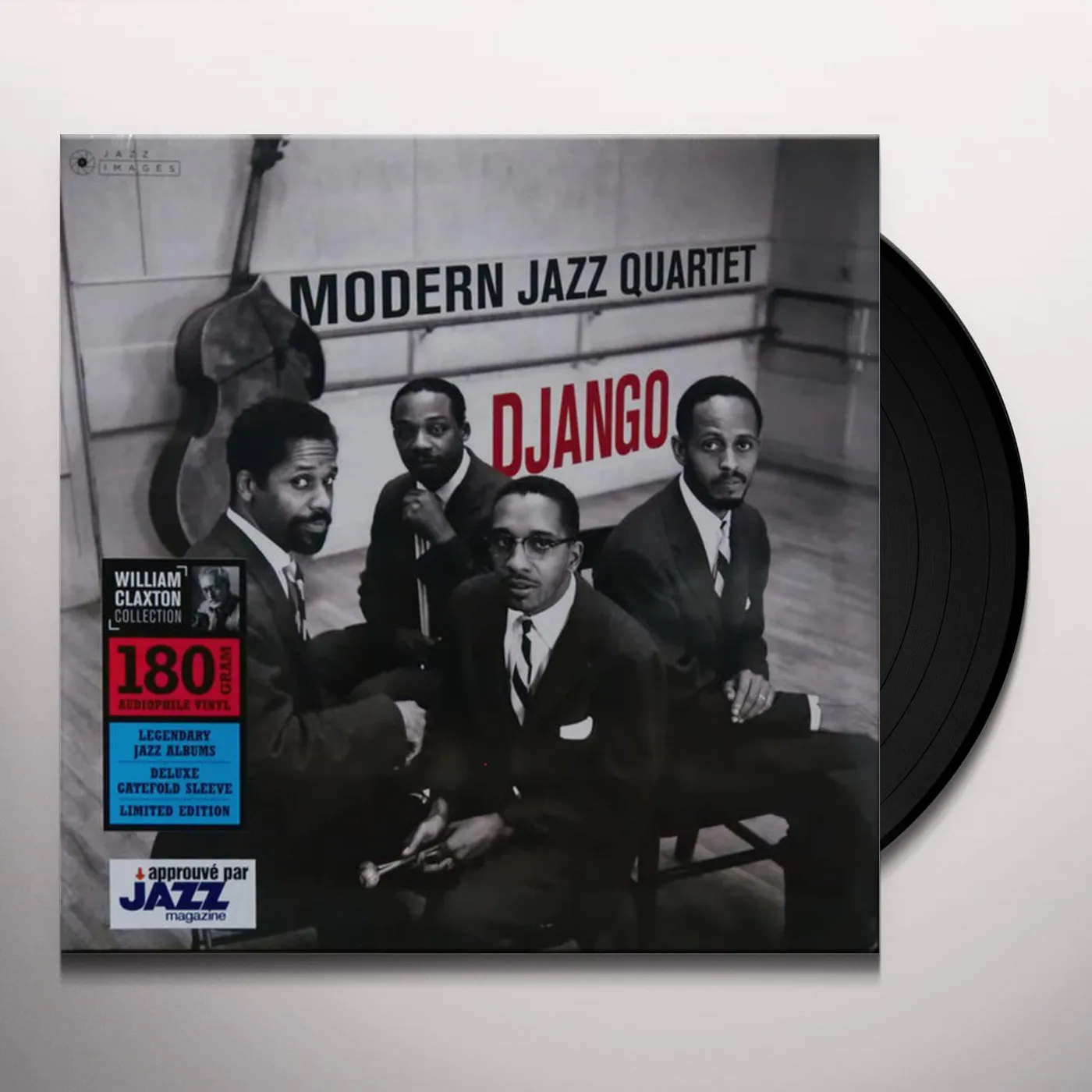 The Modern Jazz Quartet DJANGO  (GATEFOLD/PHOTOGRAPHS BY WILLIAM CLAXTON/180G) Vinyl Record