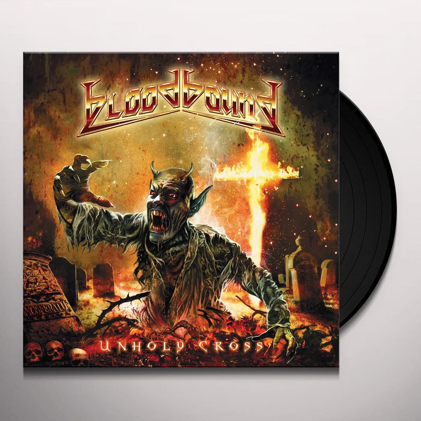 Bloodbound Unholy Cross Vinyl Record