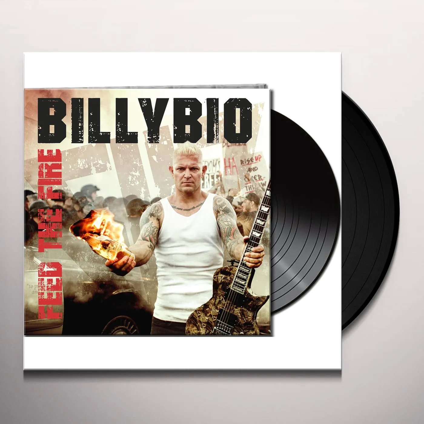 BillyBio FEED THE FIRE (BLACK VINYL) Vinyl Record