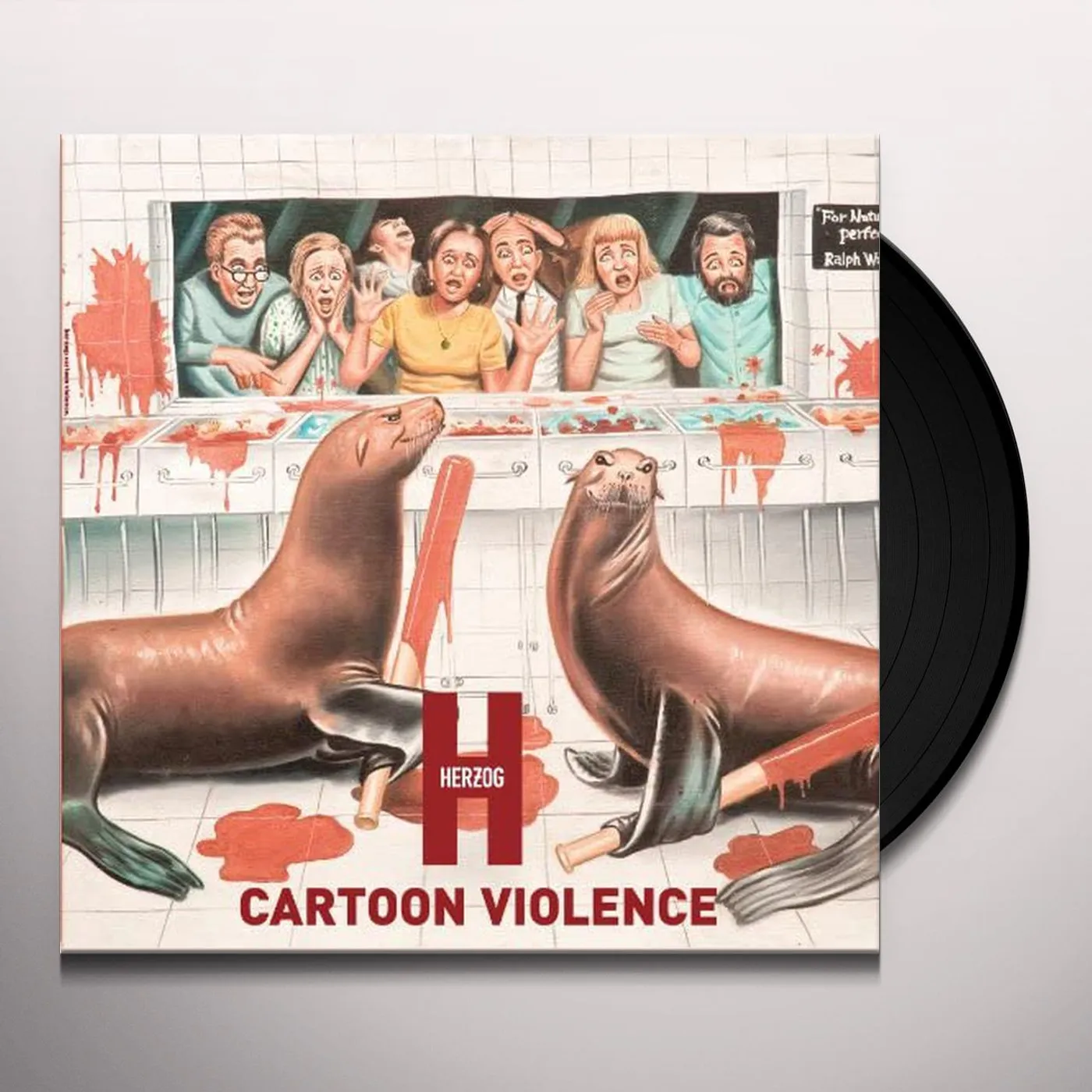 Herzog Cartoon Violence Vinyl Record