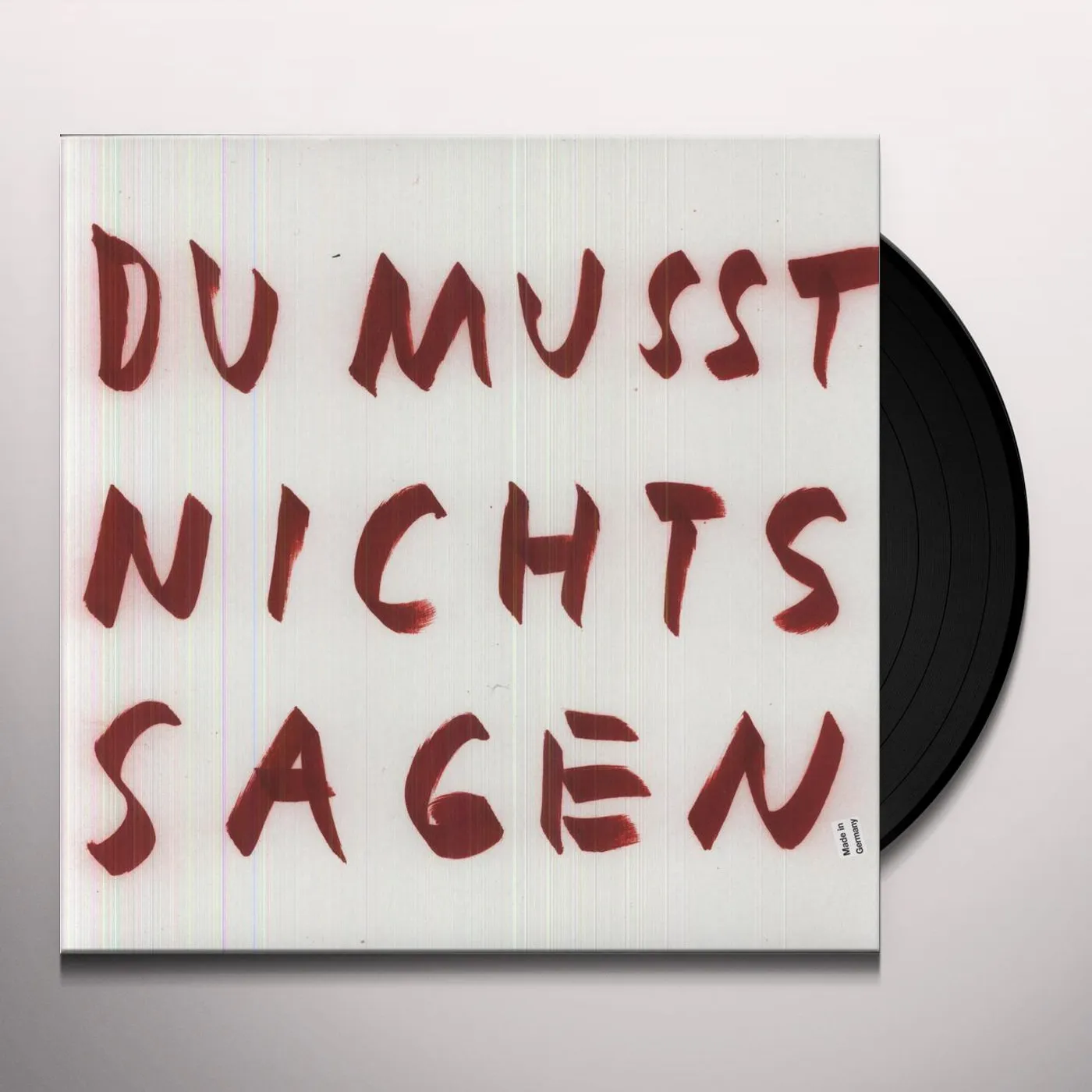 Wolfgang Voigt Du Musst Nichts Sagen Remixe Vinyl Record