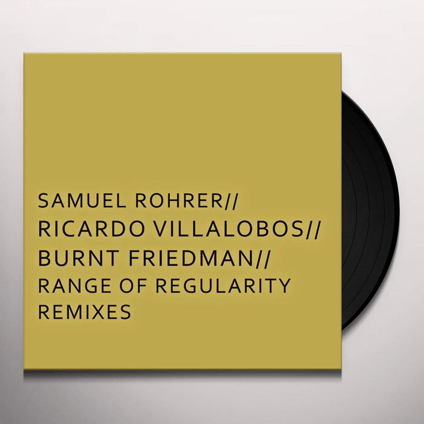 Samuel Rohrer Range Of Regularity Remixes Vinyl Record