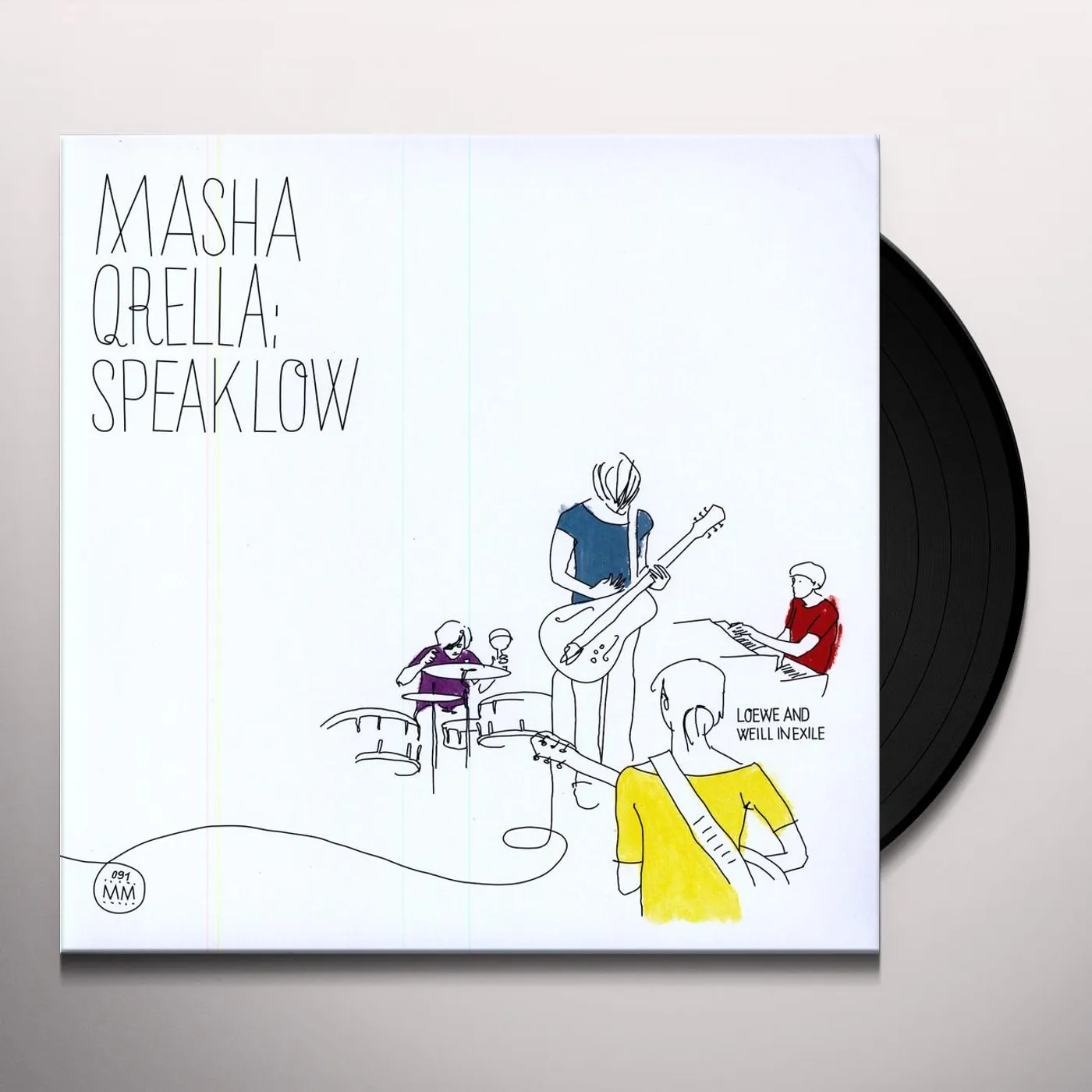 Masha Qrella SPEAK LOW: LOEWE & WEILL IN EXILE Vinyl Record