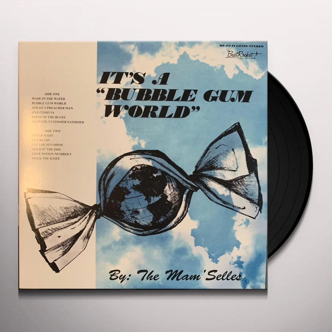 The Mam'selles IT'S A BUBBLE GUM WORLD (WHITE VINYL) Vinyl Record