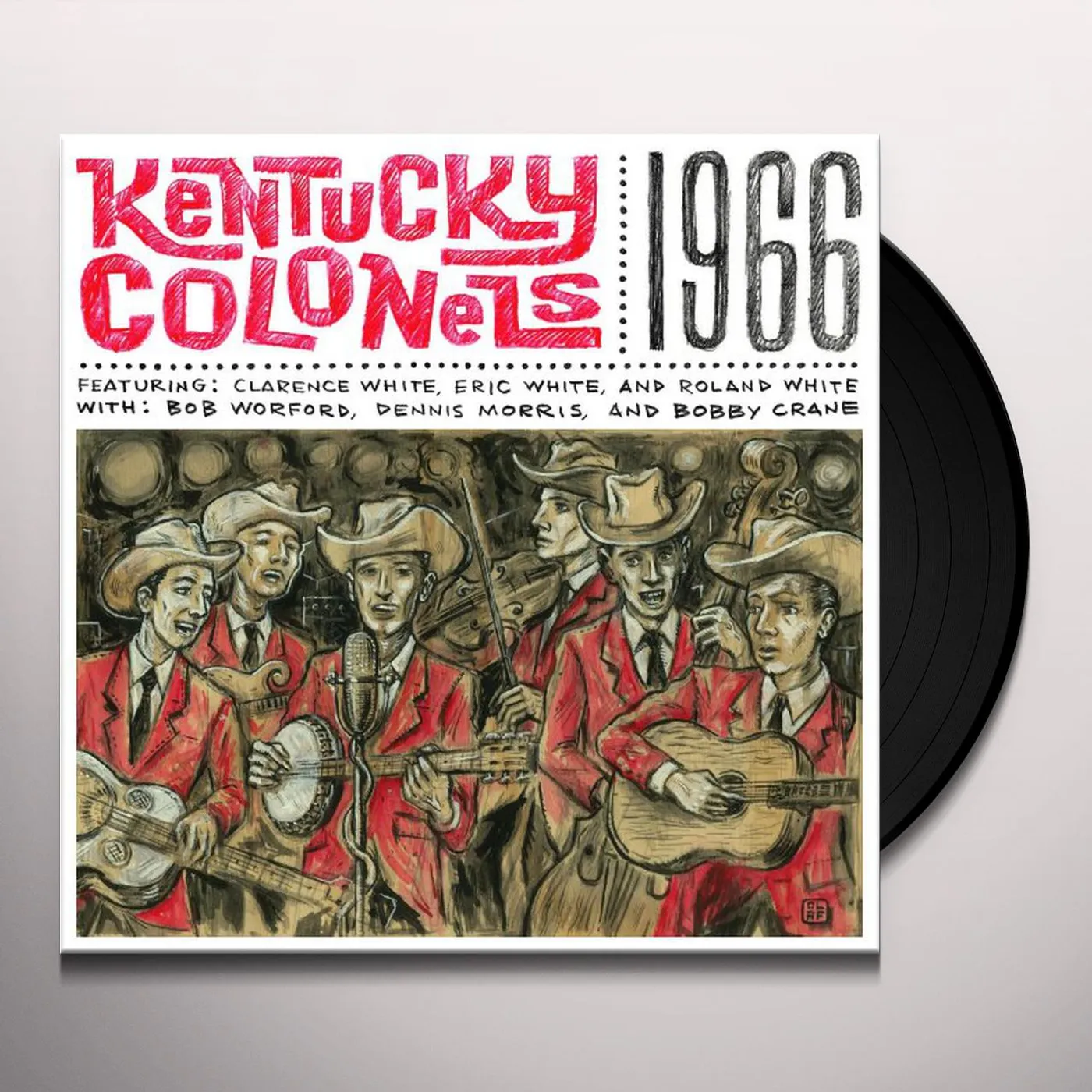 The Kentucky Colonels 1966 Vinyl Record