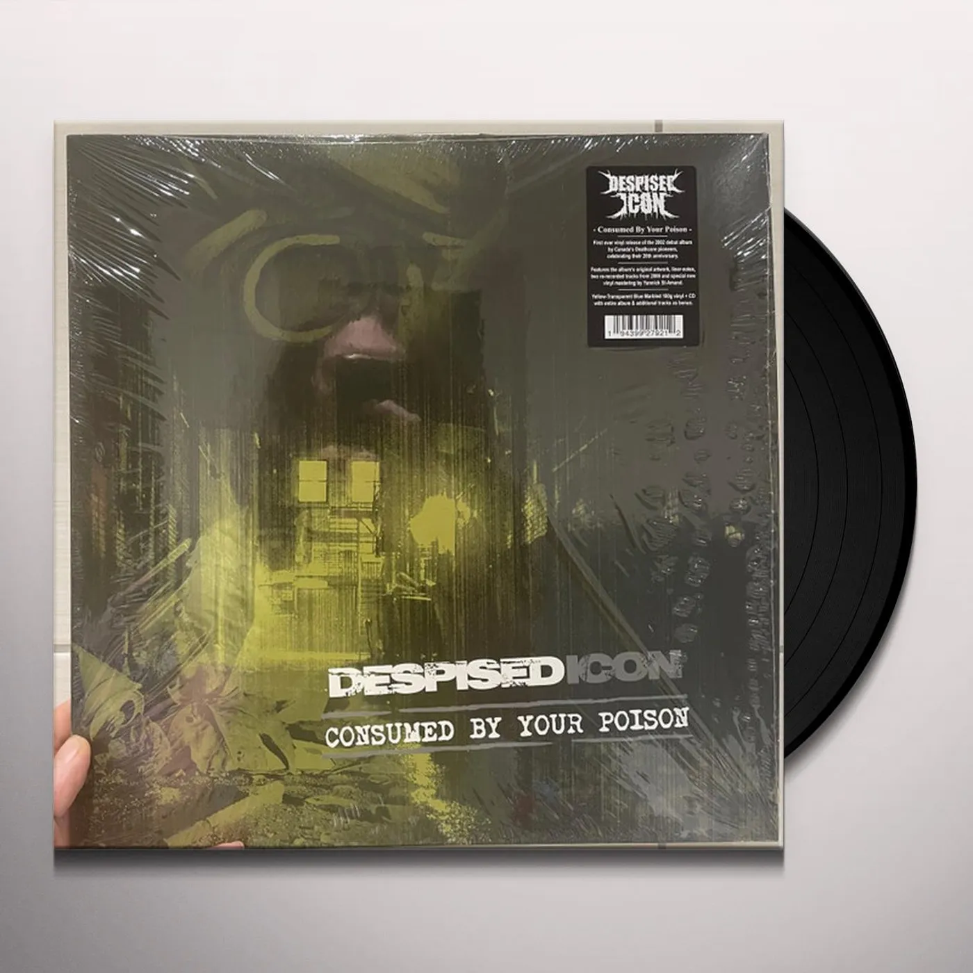 Despised Icon Consumed By Your Poison (Re-issue + Bonus 2022) Vinyl Record