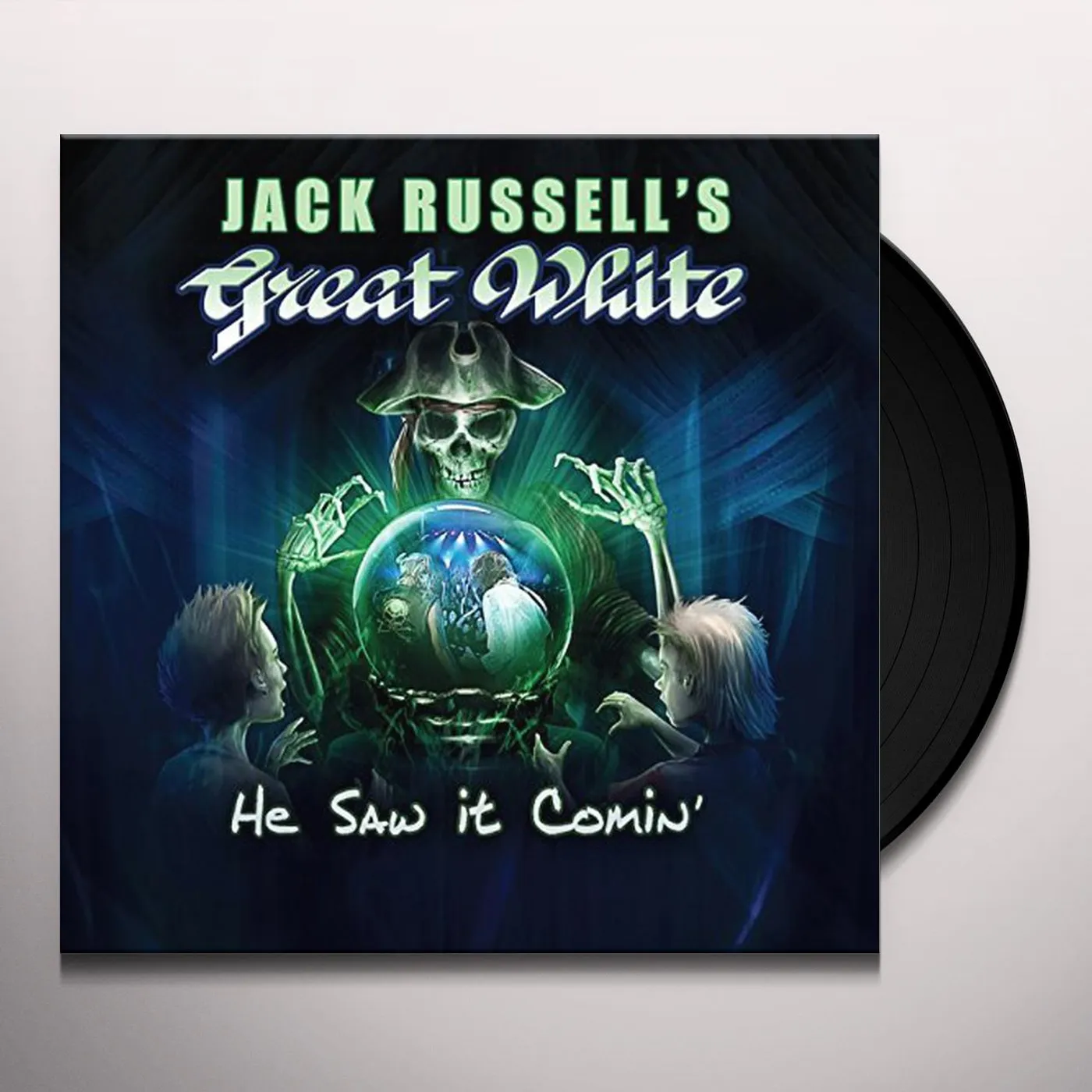 Jack Russell's Great White HE SAW IT COMING Vinyl Record
