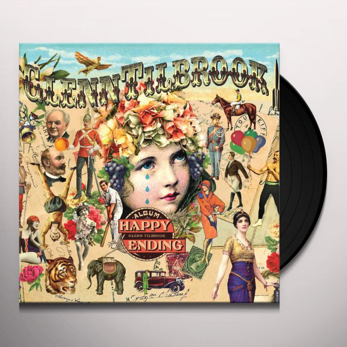 Glenn Tilbrook Happy Ending Vinyl Record