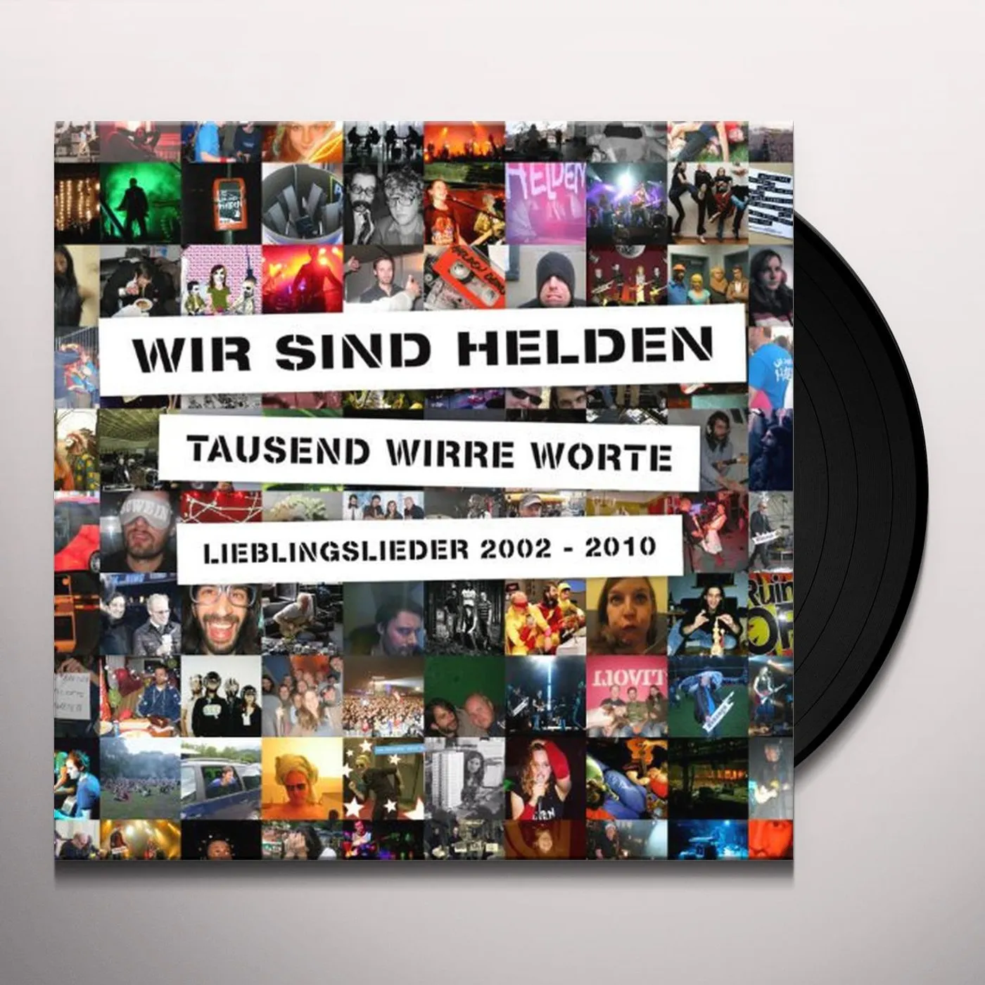 Wir sind Helden TAUSEND WIRRE WORTE: LIEBLINGSLIEDER 2002 - 2010 Vinyl Record
