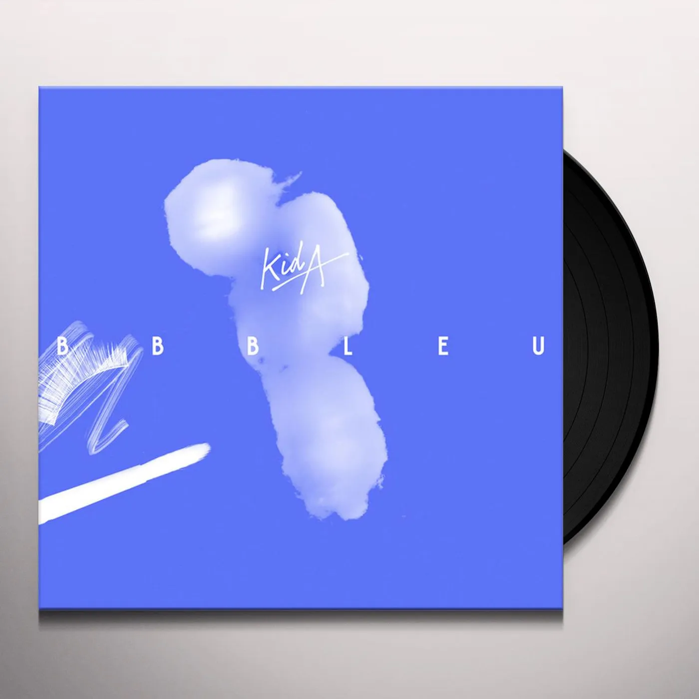Kid A BB Bleu Vinyl Record