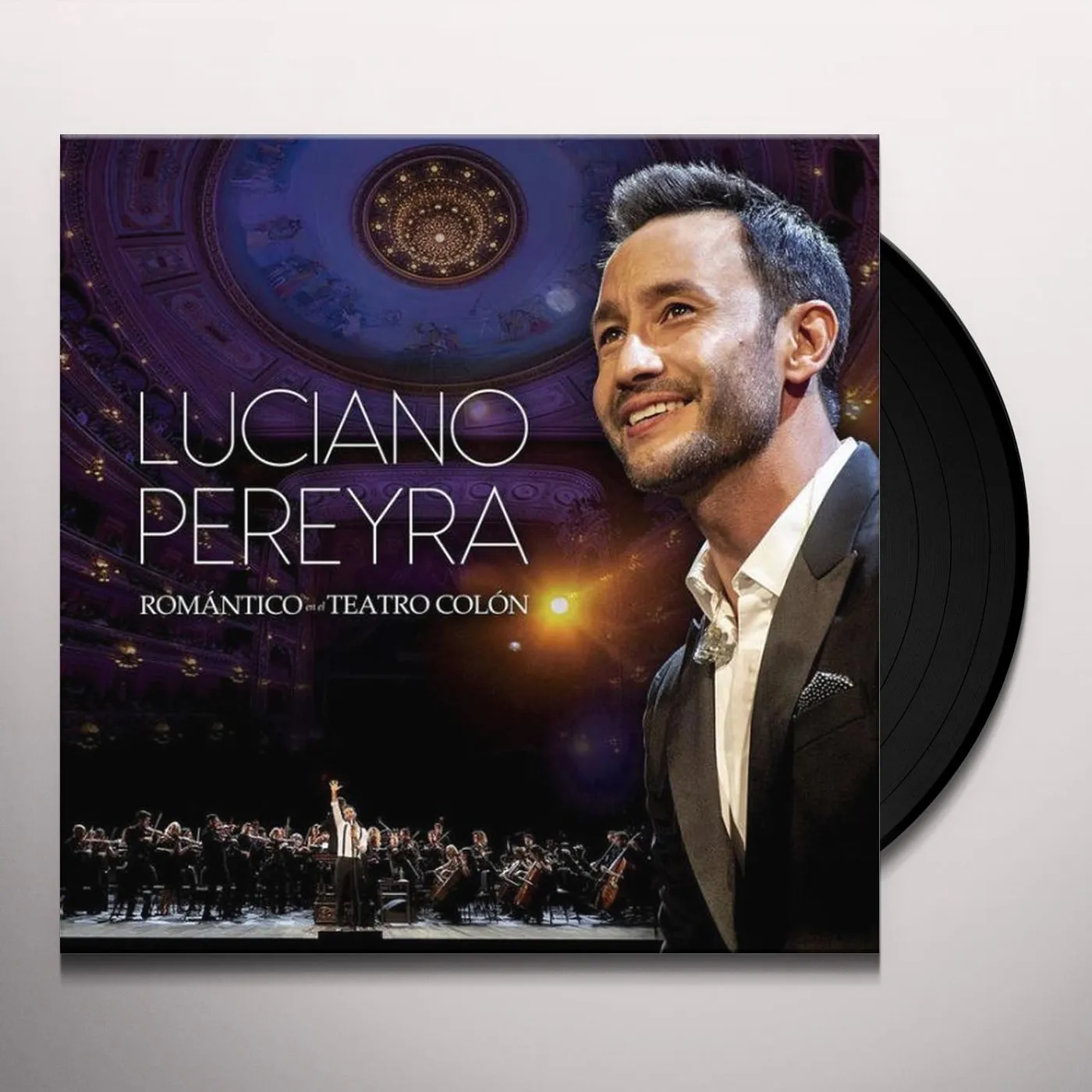 Luciano Pereyra ROMANTICO EN EL TEATRO COLON Vinyl Record