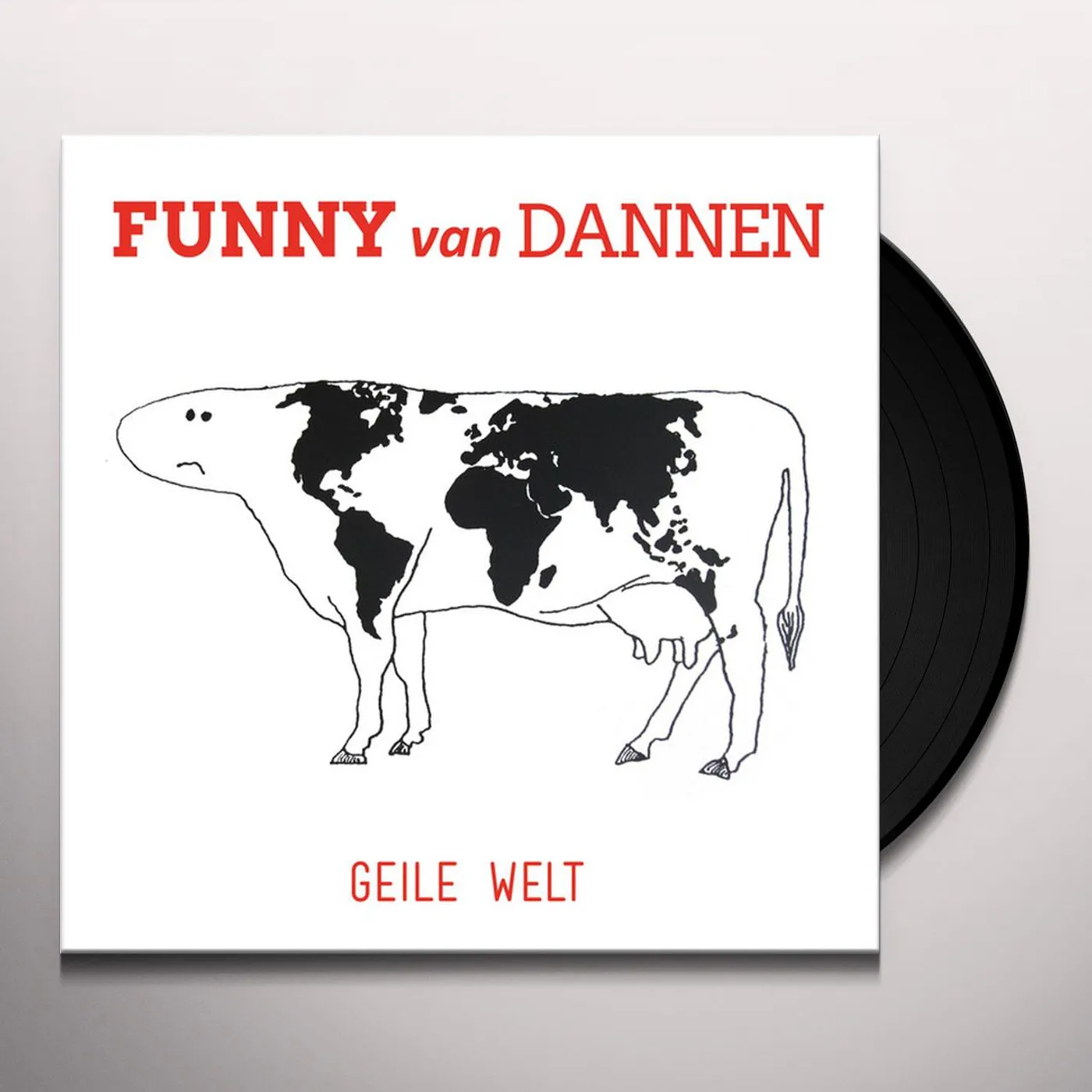 Funny Van Dannen Geile Welt Vinyl Record