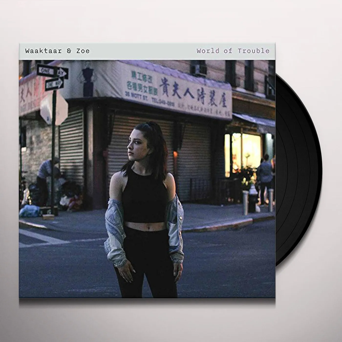 Waaktaar & Zoe WORLD OF TROUBLE (BLACK VINYL) Vinyl Record
