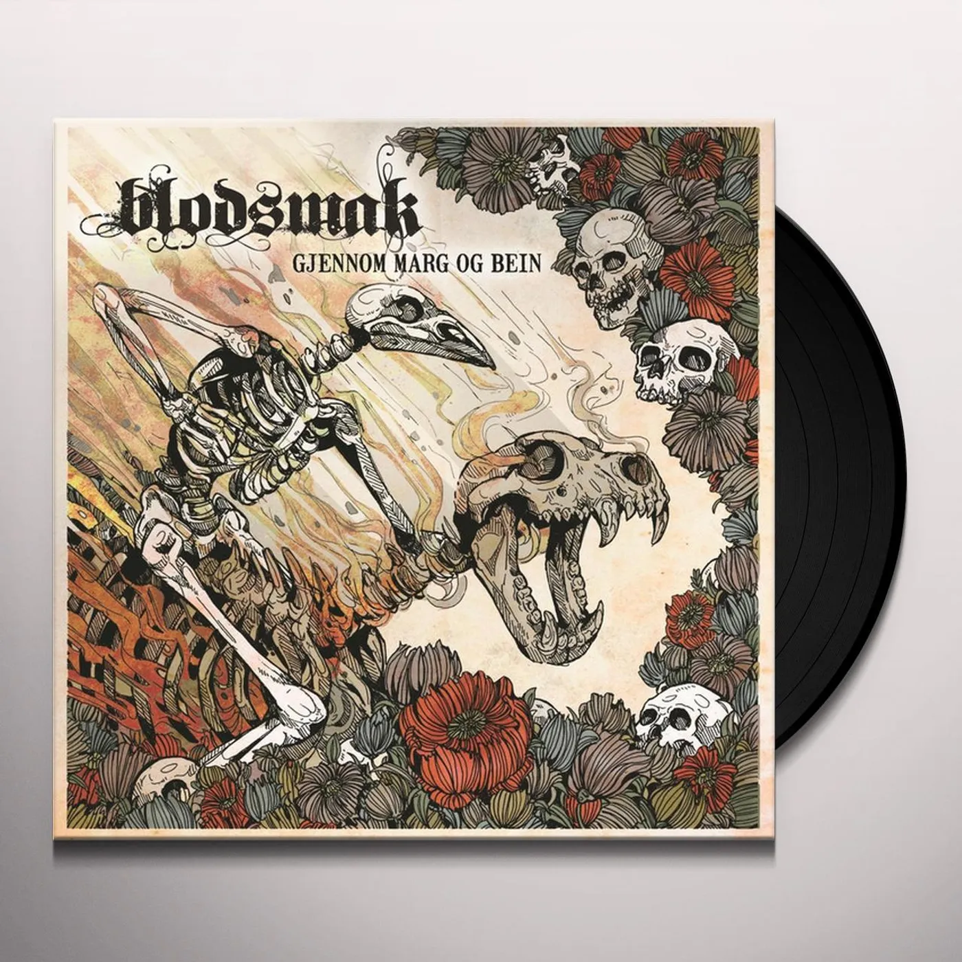 Blodsmak Gjennom marg og bein Vinyl Record