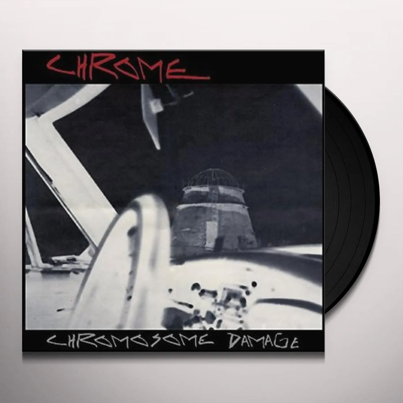 Chrome CHROMOSOME DAMAGE - LIVE IN ITALY 1981 Vinyl Record