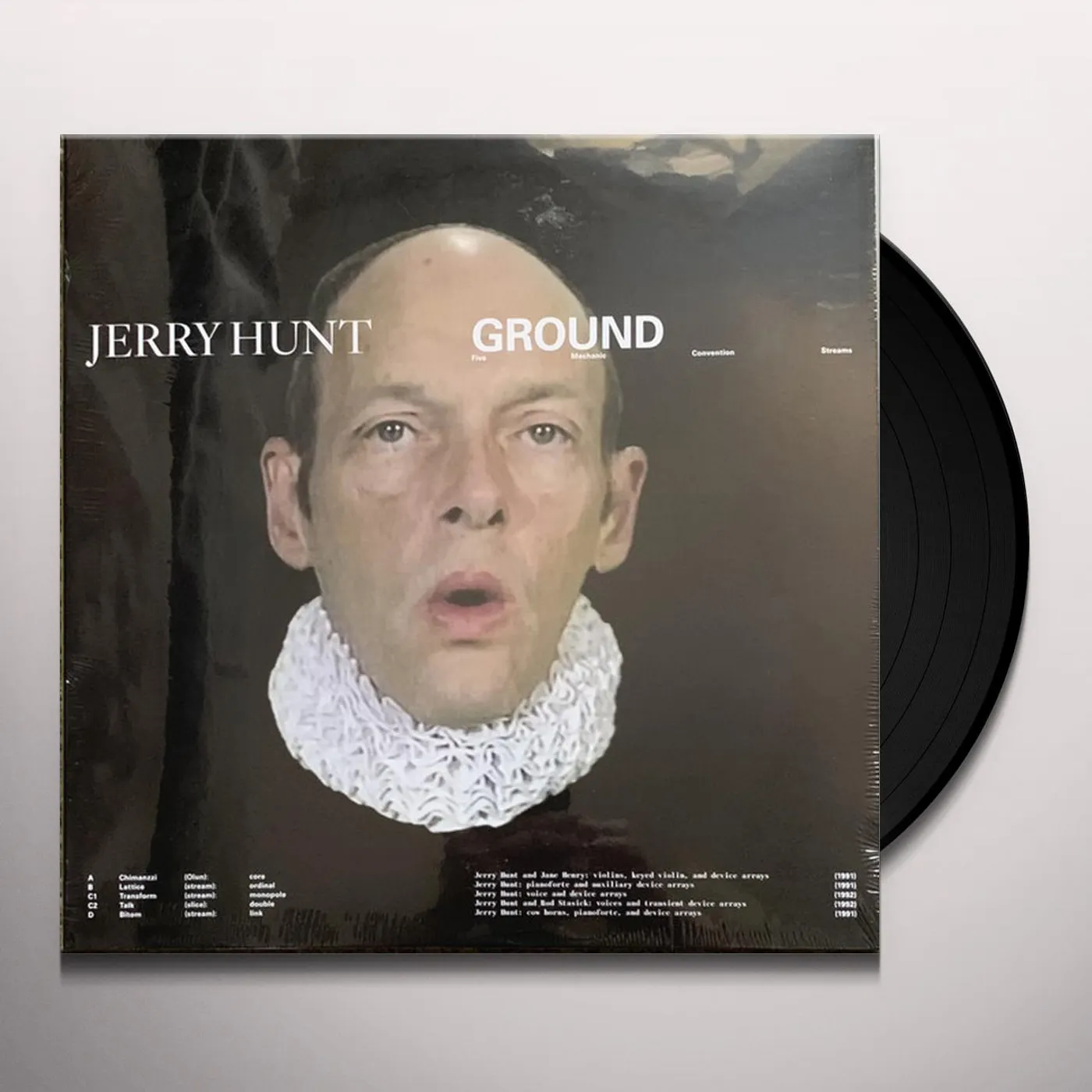 Jerry Hunt Ground: Five Mechanic Convention Streams Vinyl Record