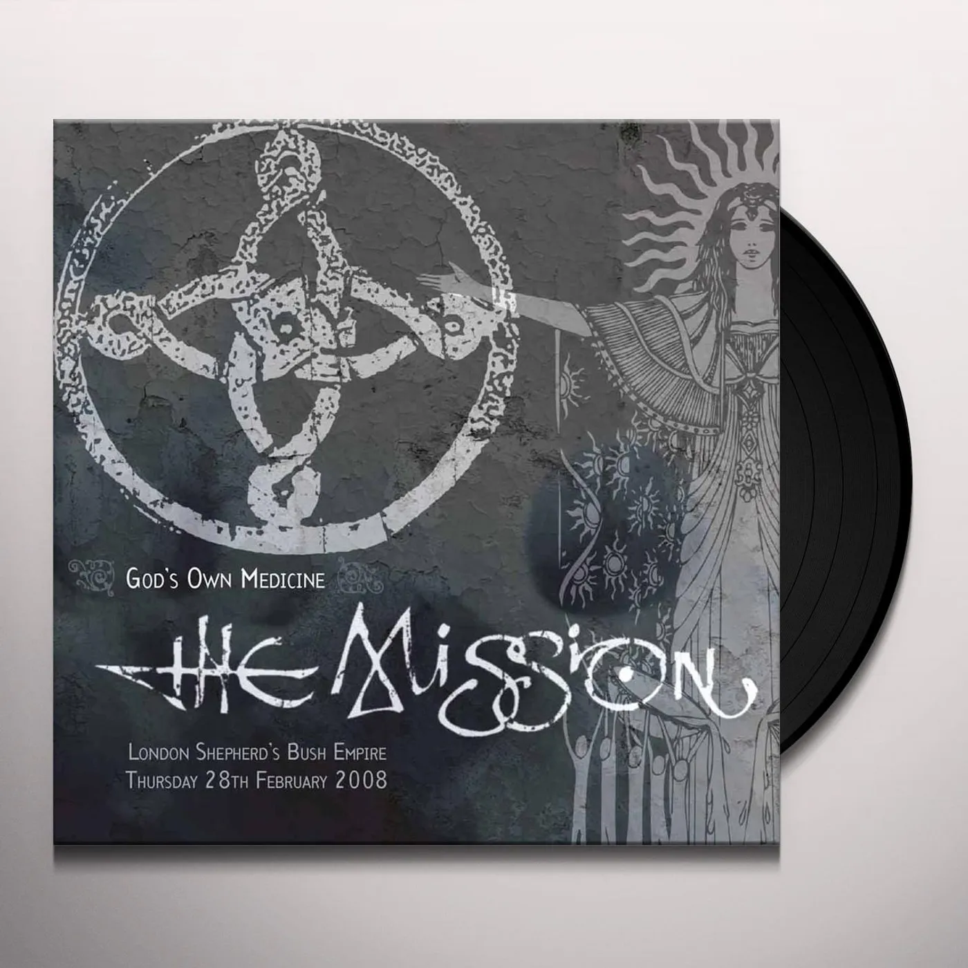 The Mission Gods Own Medicine Vinyl Record
