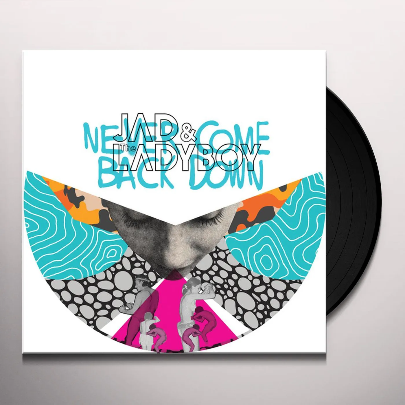 Jad & The Ladyboy Never Come Back Down Vinyl Record