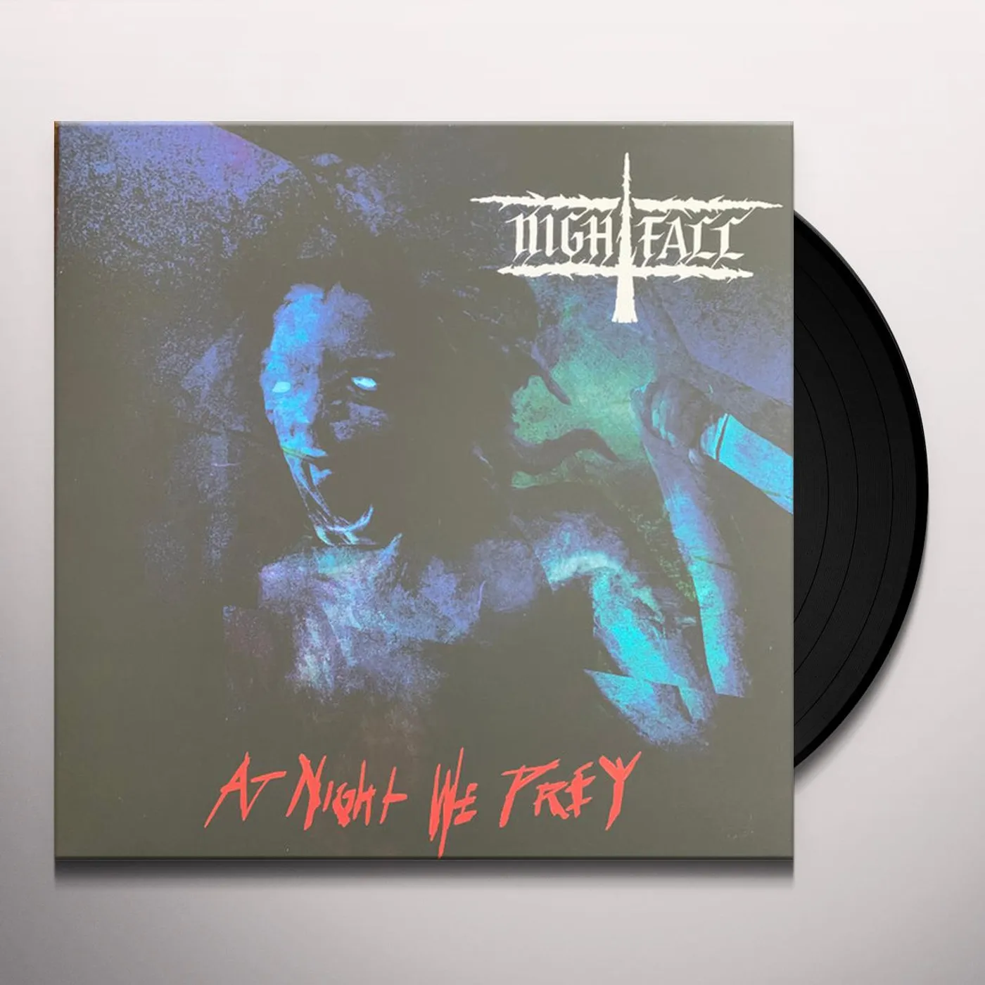 Nightfall AT NIGHT WE PREY Vinyl Record