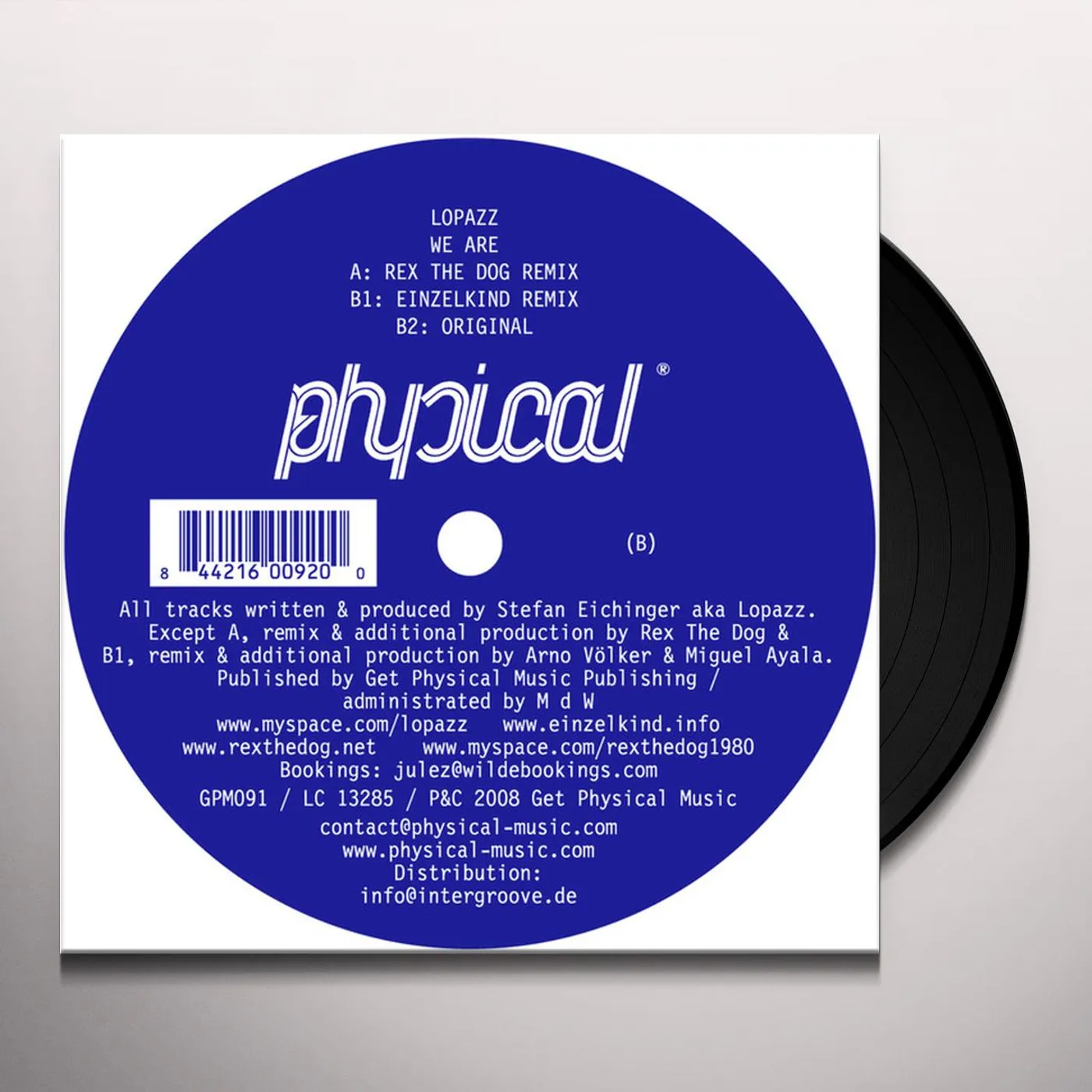 Lopazz We Are Vinyl Record