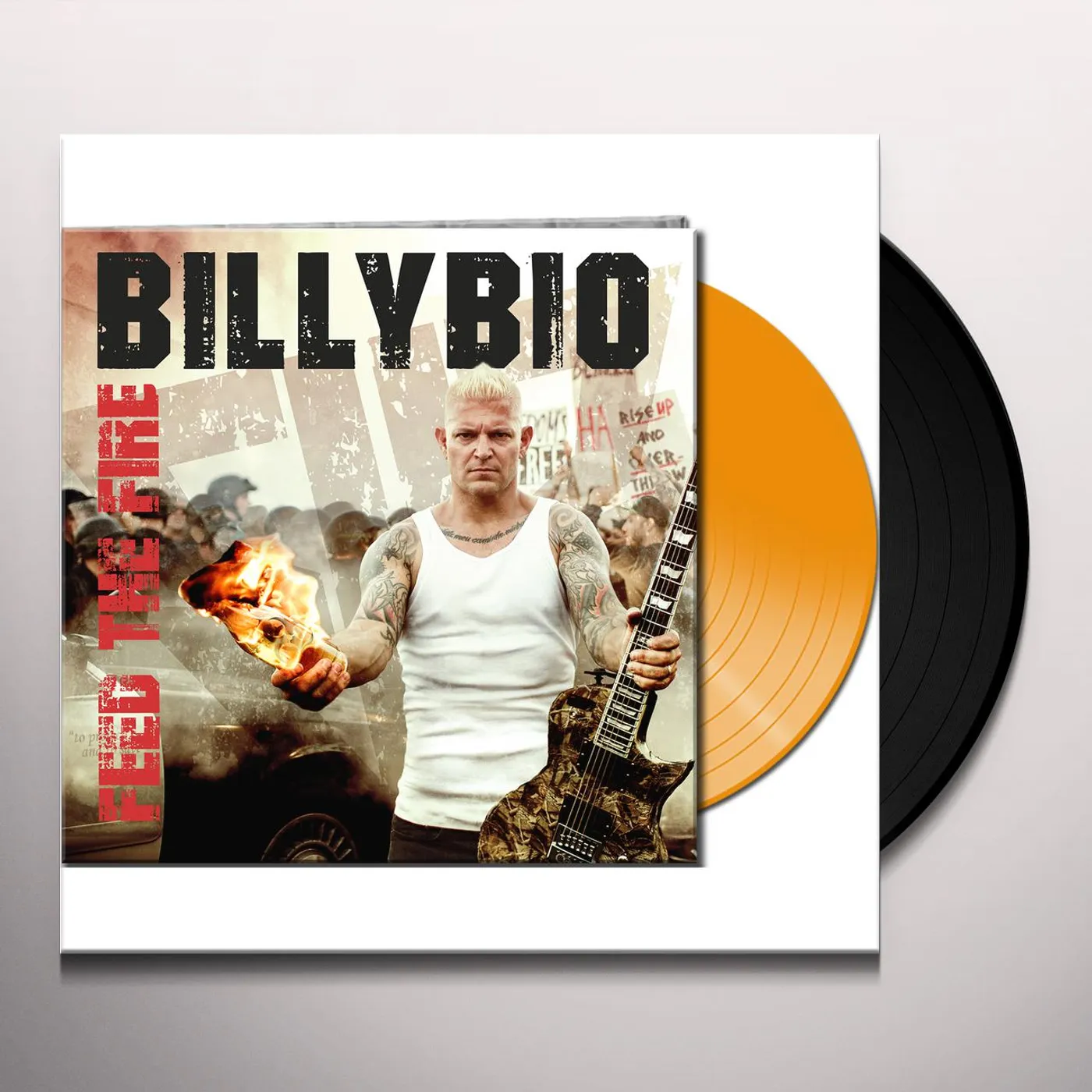 BillyBio FEED THE FIRE (ORANGE VINYL) Vinyl Record