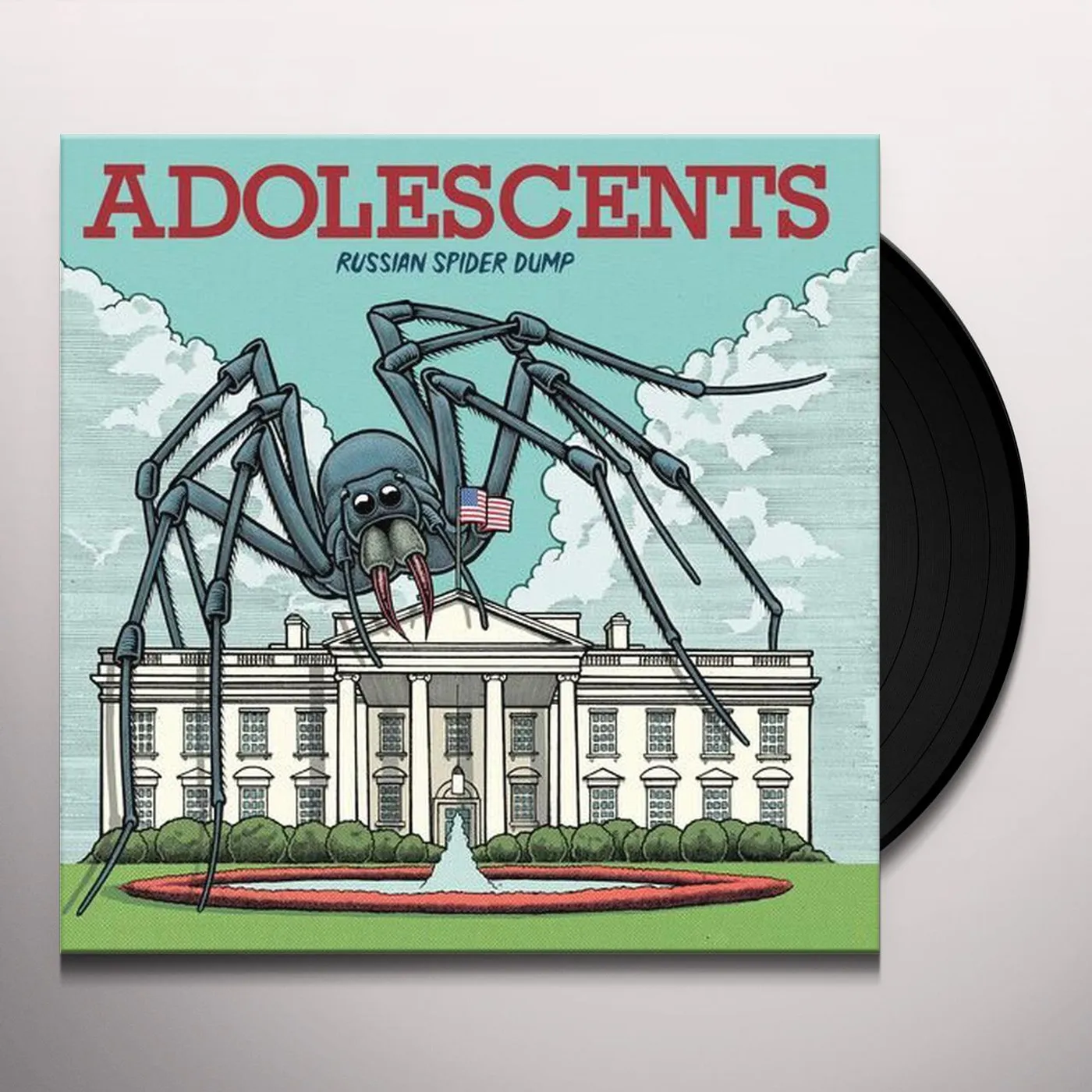 Adolescents Russian Spider Dump Vinyl Record